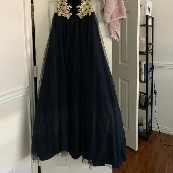 Terry Costa prom dress. Worn never and in perfect condition!